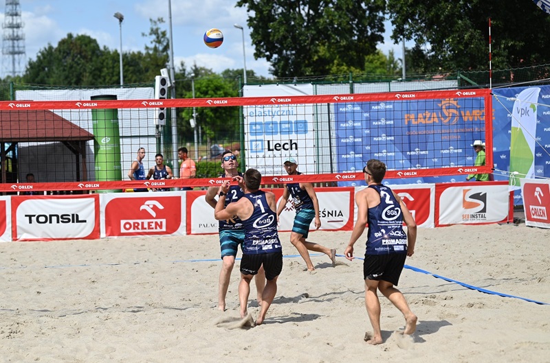 Plaża Wrze AQUILA sponsorem